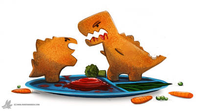 Day 853# Dinosaur Nuggets