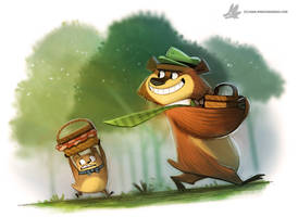 Daily Painting #857. Yogi