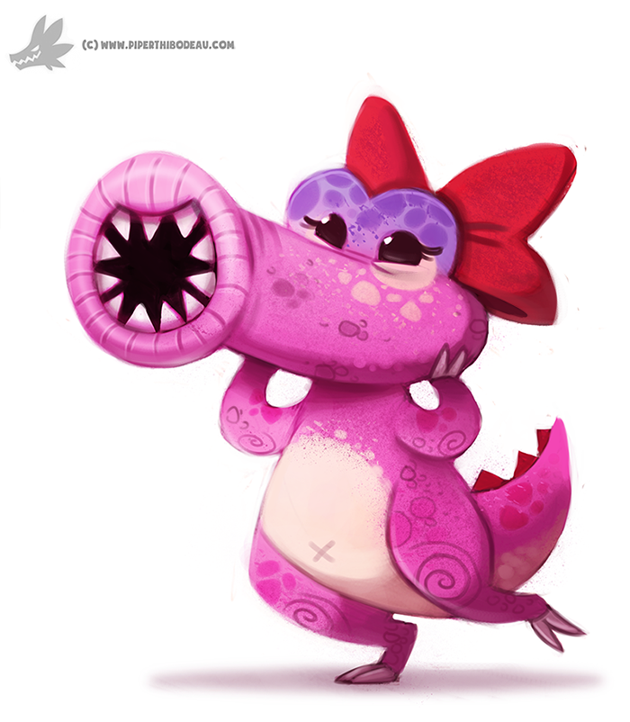 Daily Painting 880. Birdo by Cryptid-Creations