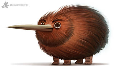 Daily Painting #889. Kiwigriff