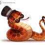 Daily Painting 902# Fancy Serpent