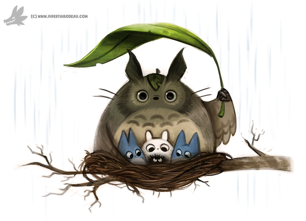Daily Painting #911 - Totorooooo