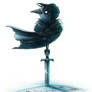 Daily Painting #923 You know nothing Jon Crow