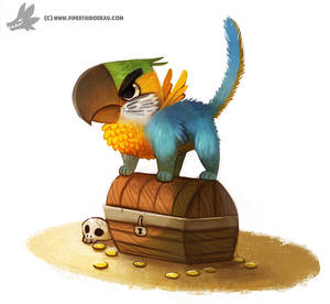 Daily Painting #941. No touchy! (OG)