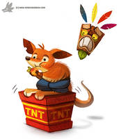 Daily Painting #960. #CrashBandicoot (FA)