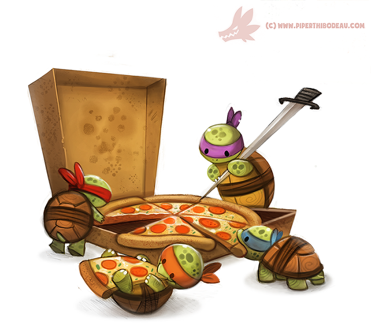 Daily Painting #972. TMNT (FA)