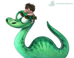 Daily Paint #975. The Good Dinosaur (FA)