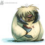 Daily Paint #1001. Wampa (FA)