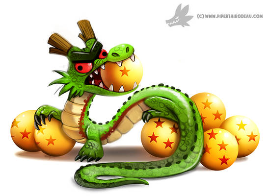 Daily Paint #1004. Shenron