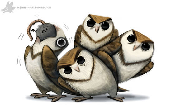Daily Paint #1014. Tribute to my favourite GIF