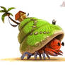 Daily Paint #1044. Hermit Island