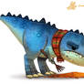 Daily Paint #1054. Autumn Dinos - Tyrannosaurus
