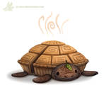 Daily Paint #1057. Tortutiere