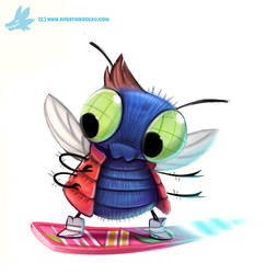 Daily Paint #1065. Marty McFly