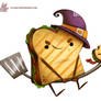 Daily Paint #1073. Sandwitch