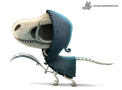 Daily Paint #1074. VelociReaper