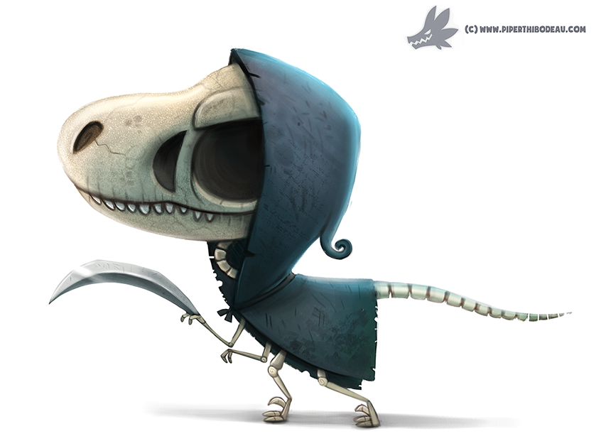 Daily Paint #1074. VelociReaper