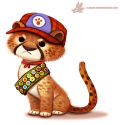 Daily Paint #1078. Cub Scout