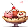 Daily Paint #1118. Have a nice Sundae!