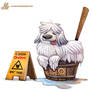 Daily Paint #1122. Mop Dog