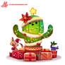 Daily Paint #1128. Christmas Cactus