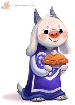 Daily Paint #1147. Toriel (Undertale)