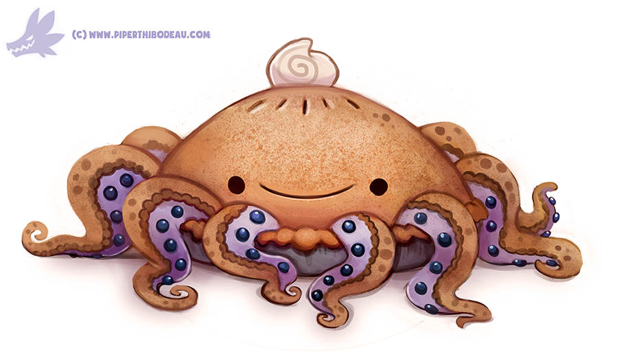 Daily Paint #1155. Octopie