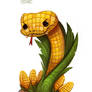 Daily Paint #1172. Corn on the Cobra