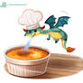Daily Paint #1190. Creme Brulee