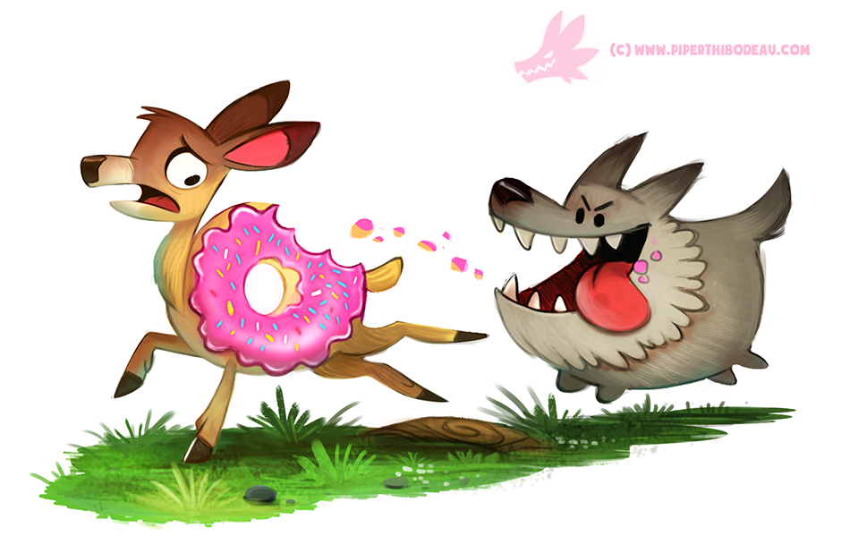 Daily Paint #1191. Doenut