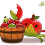 Daily Paint #1196. CrabApples
