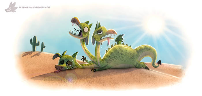 Daily Paint #1200. De-hydra