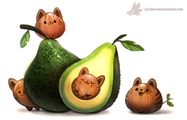 Daily Paint #1205. Avacato