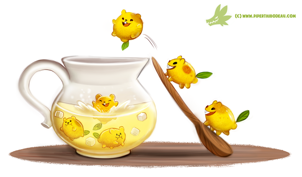 Daily Paint #1226. Lemmingade by Cryptid-Creations