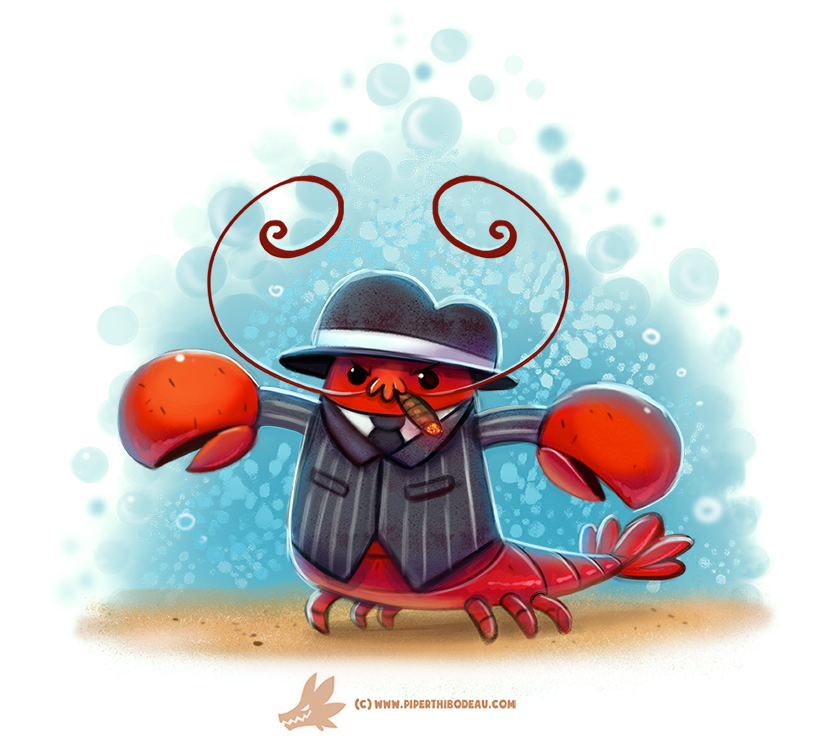 Daily Paint #1238. Mobster