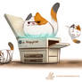 Daily Paint #1256. Copycat