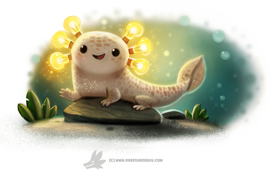 Daily Paint #1258. AMPhibian