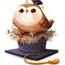Daily Paint 1284. I GradHOOated!