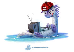 Daily Paint 1286. SNESsie