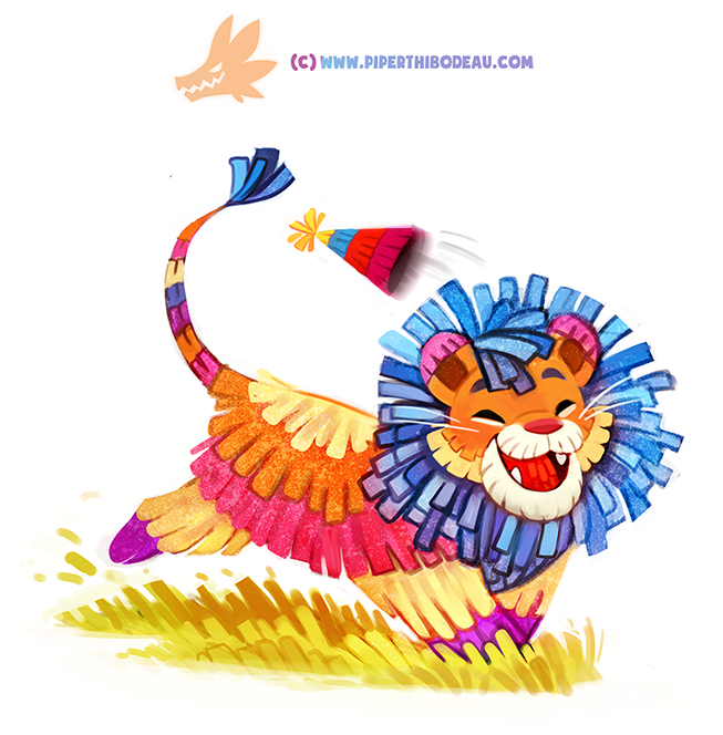 Daily Paint 1292. Party Animal