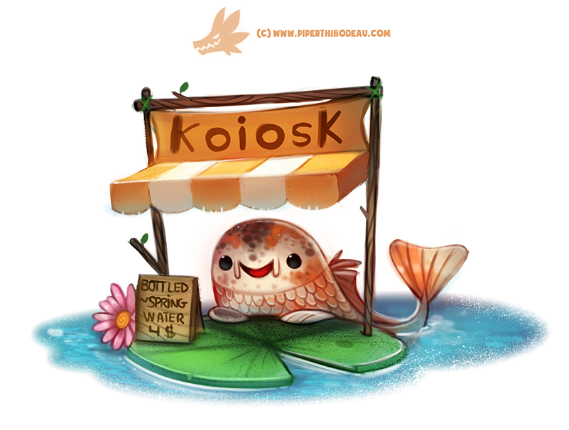 Daily Paint 1301. Koiosk