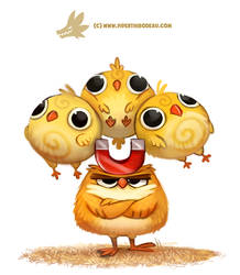 Daily Paint 1308. Chick Magnet