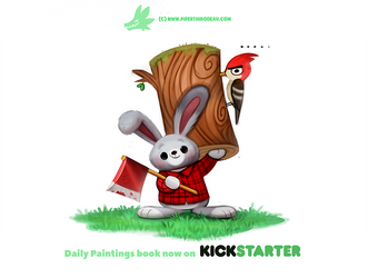 Daily 1312. Lumber Jackrabbit