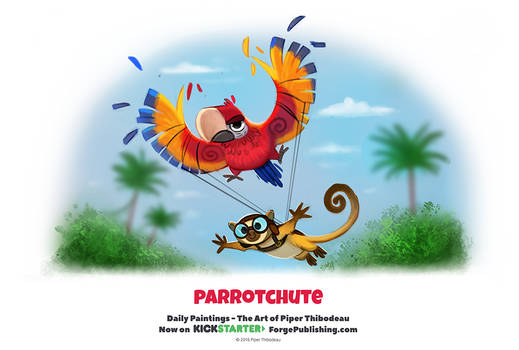 Daily 1321. Parrotchute