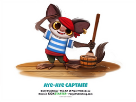 Daily 1334. Aye-Aye Captain!