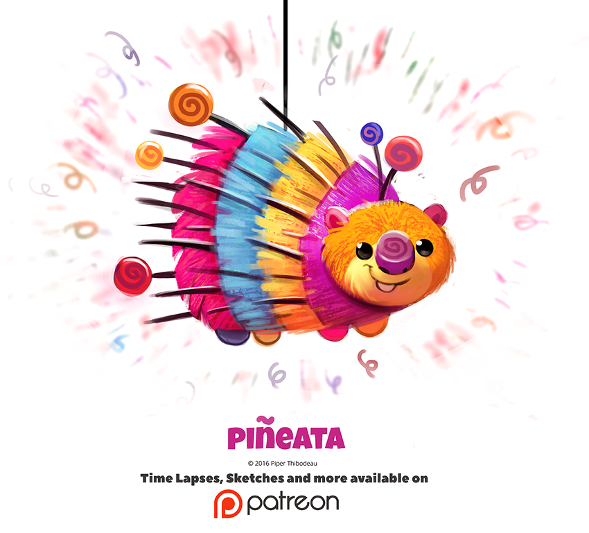 Daily 1341. Pineata