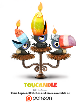 Day 1379. Toucandle