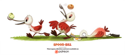 Day 1380. Spoon-bill