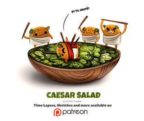 Day 1391. Caesar Salad