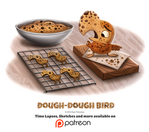 Day 1392. Dough-Dough Bird